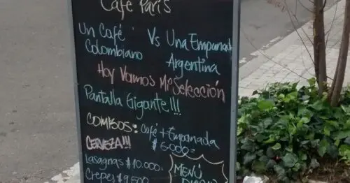 CAFE PARIS BOGOTÁ CAFE PARIS BOGOTÁ